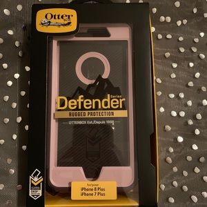Purple otter box iPhone 6/7/8 plus case